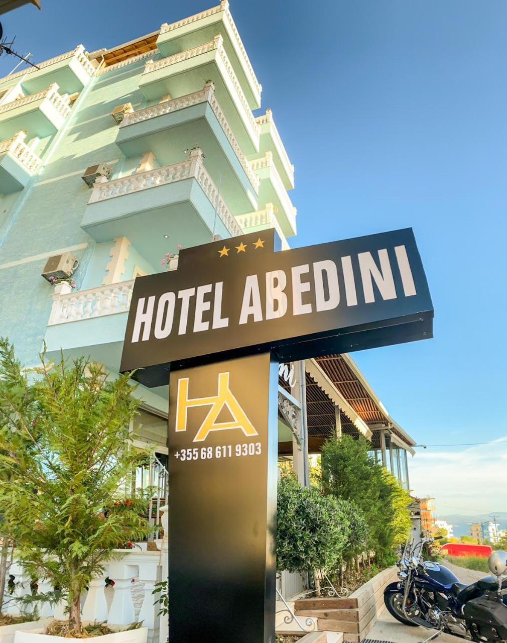 Hotel Abedini Sarandë Buitenkant foto