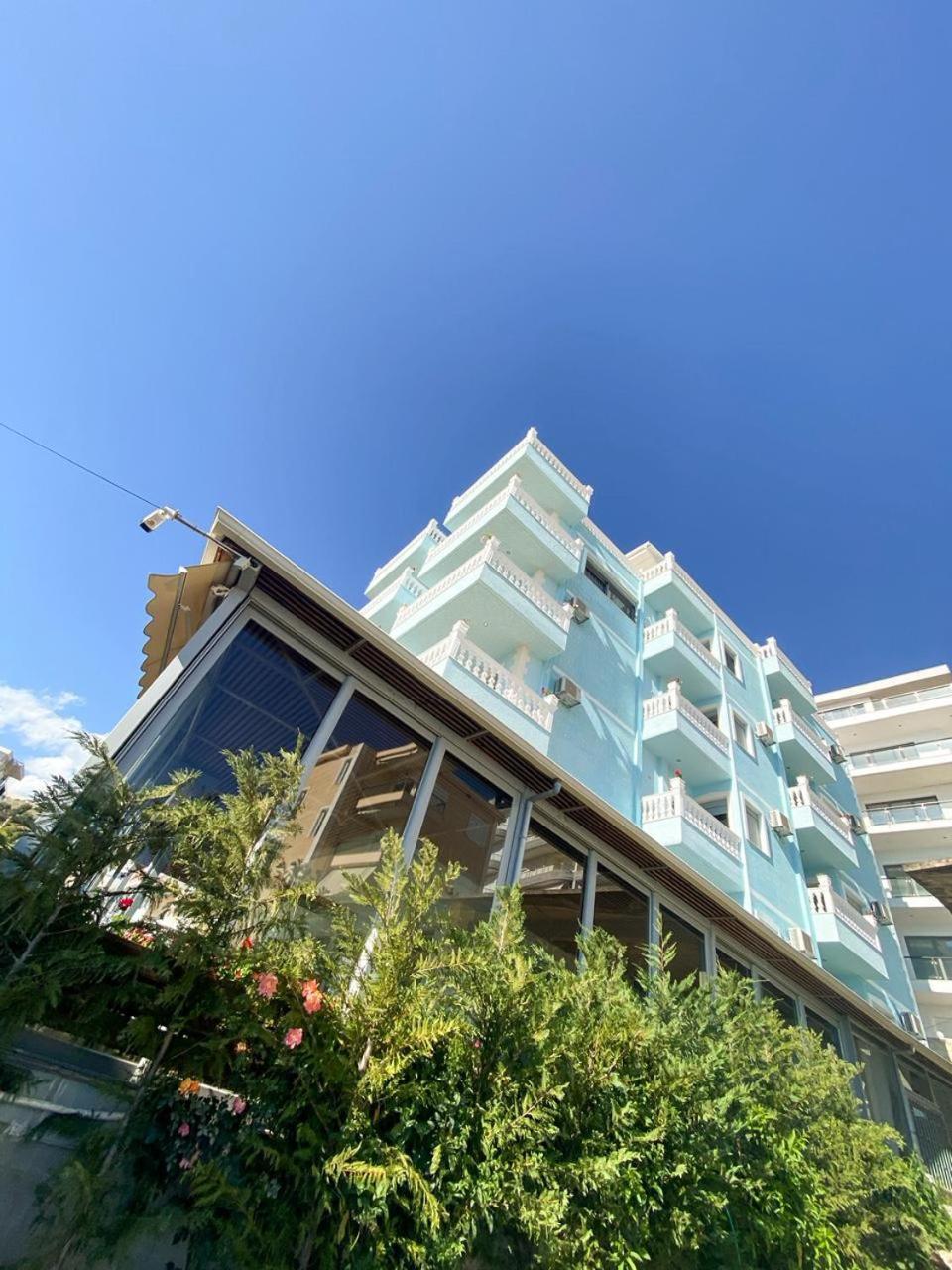 Hotel Abedini Sarandë Buitenkant foto